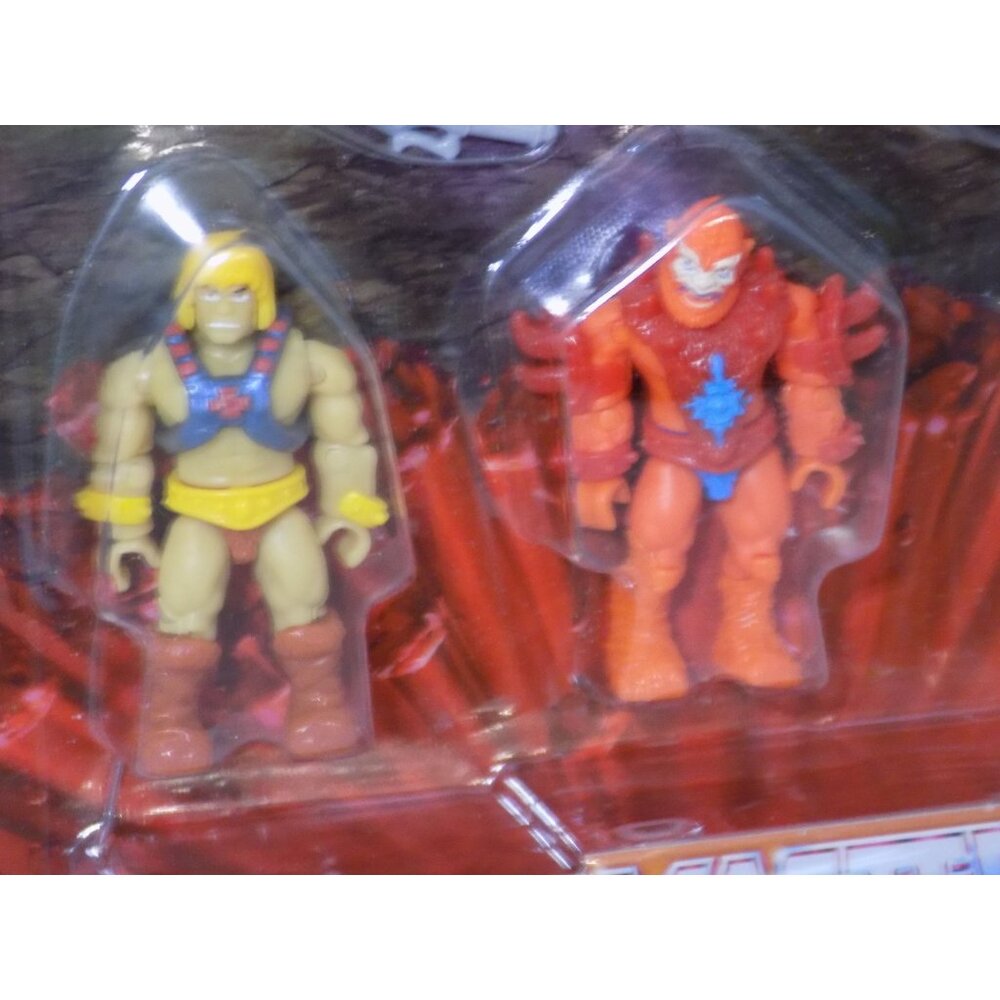 MEGA Heroes He-Man Vs. Beast Man Buildable Micro Figure Set - Picture 3 of 3